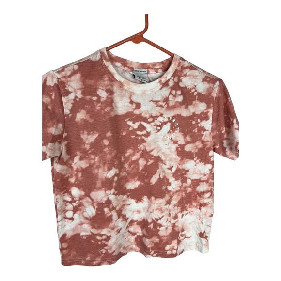 Bundle Lot 2 BCBGeneration Crop Tee T-shirts S/M bcbg small medium Tie dye - Picture 4 of 7